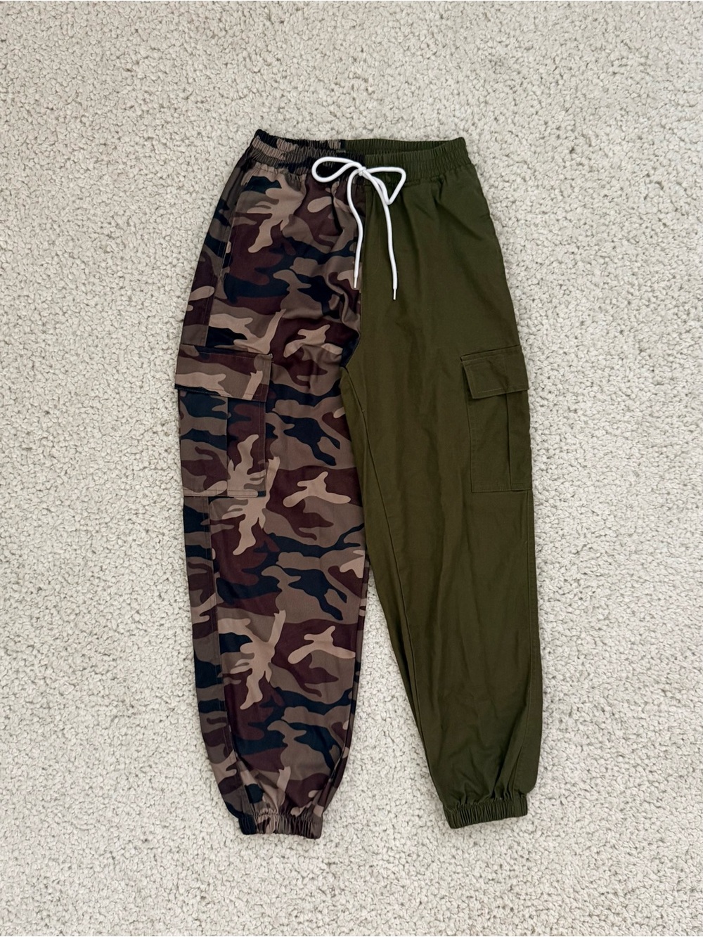 Tween Camo Cargo joggers size 12Y